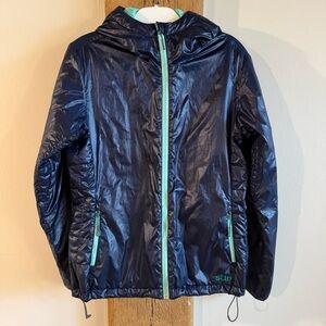 Stio Women’s Hooded Puffer Jacket Navy Size Large